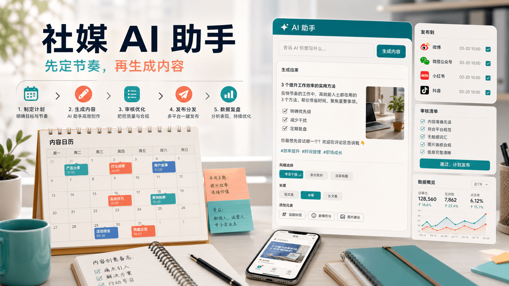 Buffer AI Assistant:社媒内容的关键,不是让 AI 替你发帖