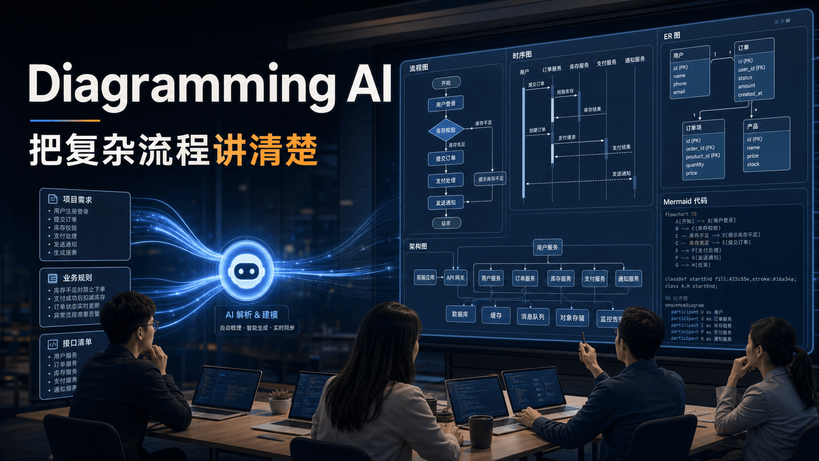 Diagramming AI:AI 图表生成的关键,不是少画几条线