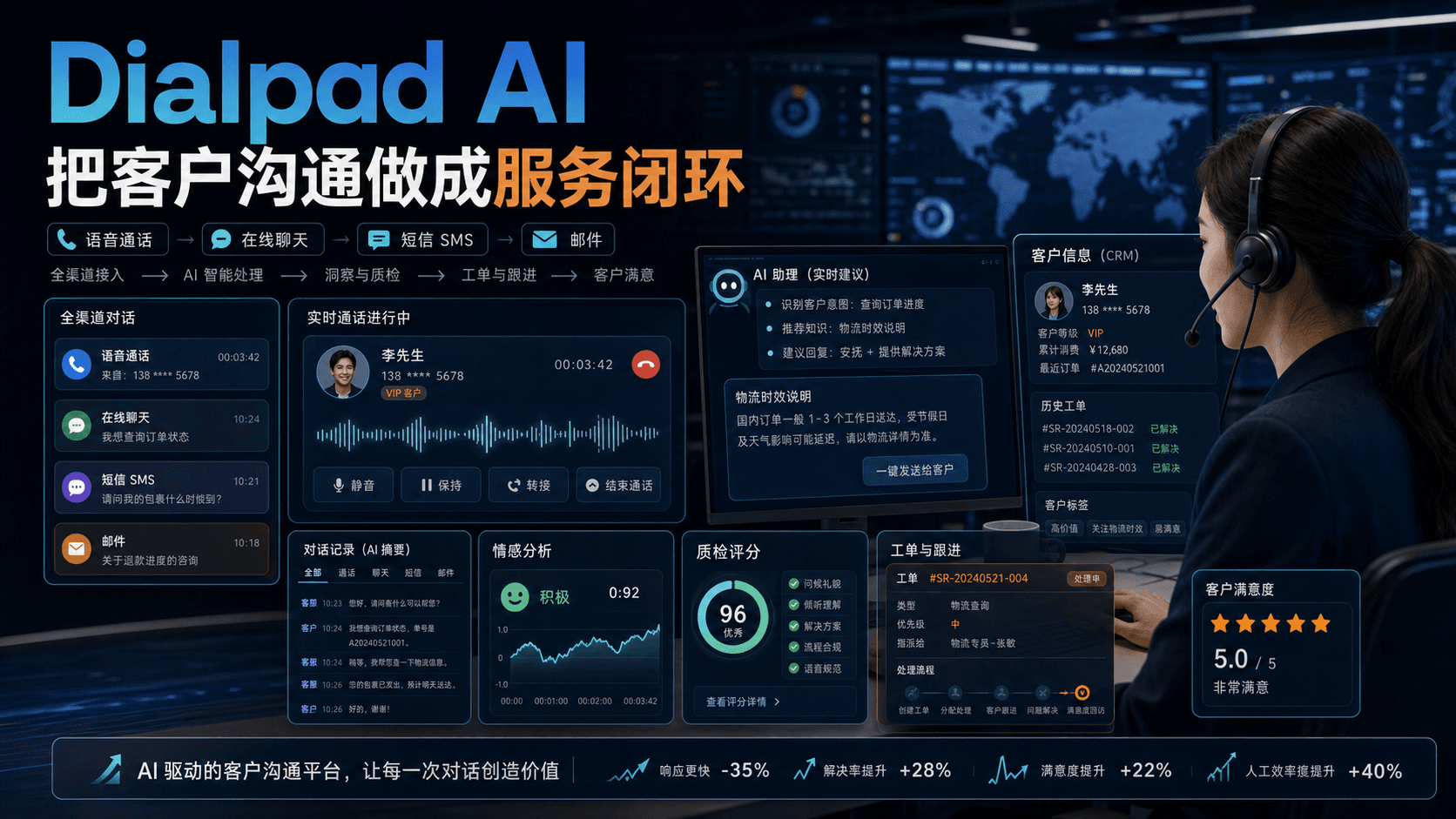 Dialpad AI:客户沟通的关键,不是多接一个电话渠道