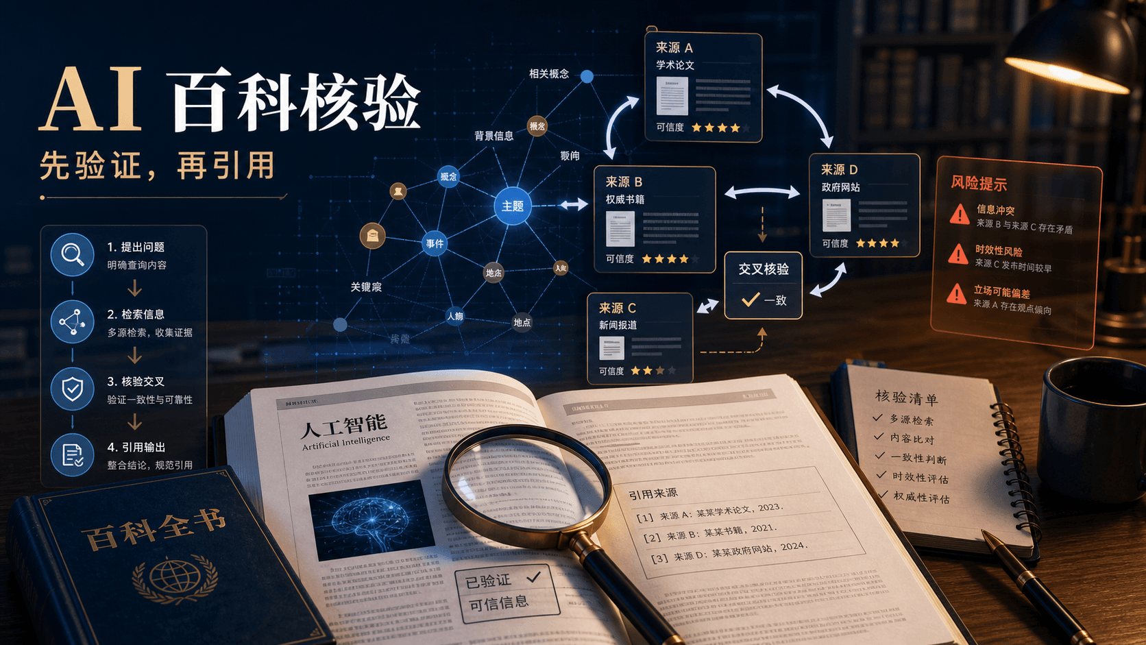 GrokiPedia:用 AI 百科做资料检索,关键不是直接相信答案