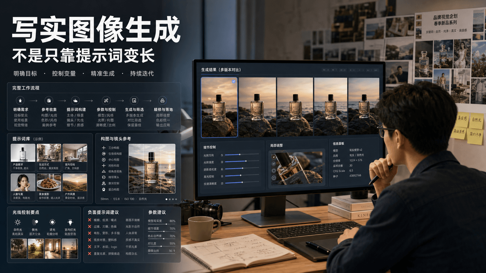 Lexica Aperture:写实图像生成的关键,不是把提示词写得更长