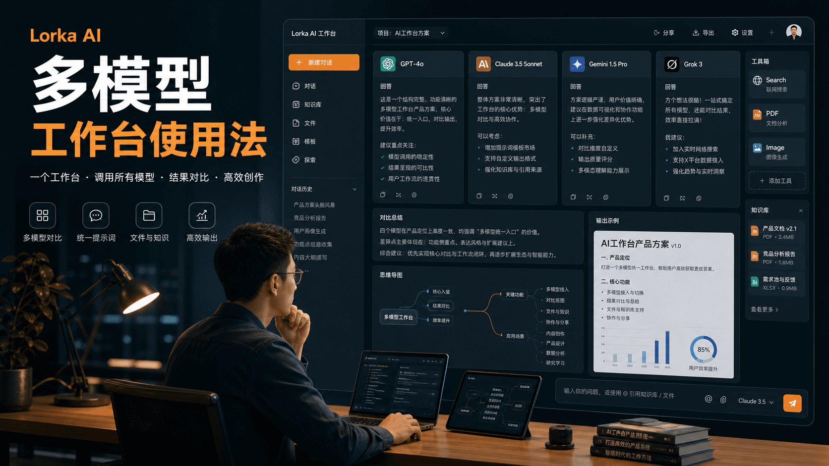 Lorka AI:多模型工作台的关键,不是把所有模型都订一遍