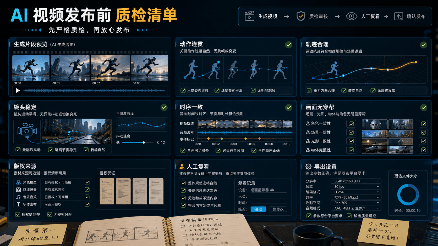 MotionAgent AI 视频质检清单