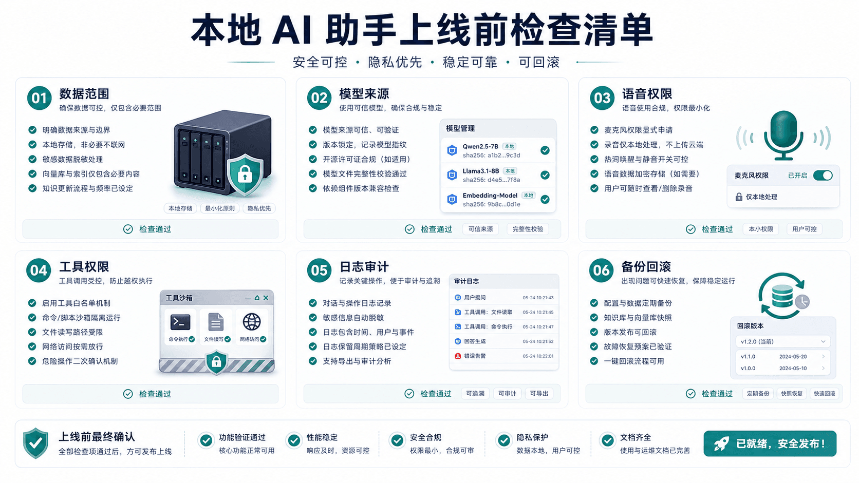 OpenHuman 上线前检查清单