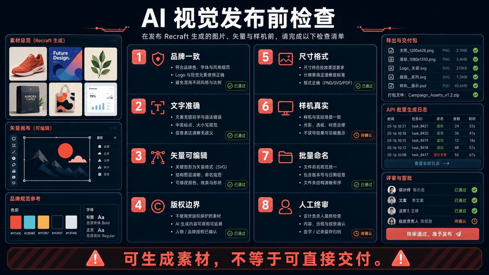 AI 视觉发布前检查