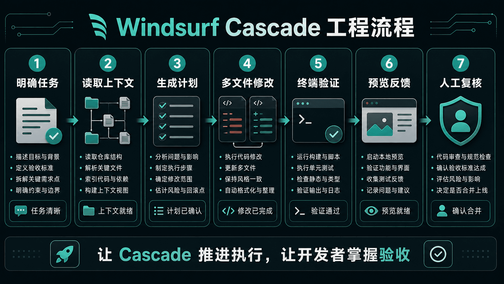 Windsurf Cascade 工程流程