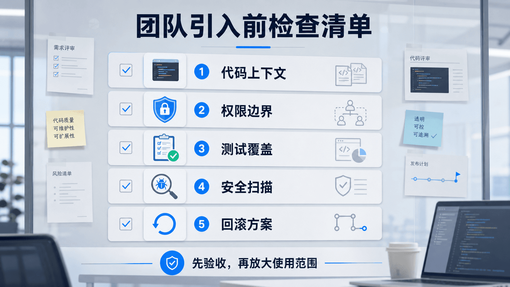 团队引入前检查清单